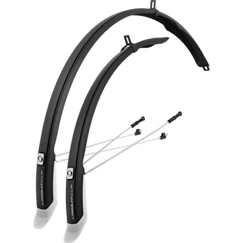 Blatník na kolo SIMPLA blatníky 28" UBIQUIT SDL 46 mm Varianta: černo-červené set