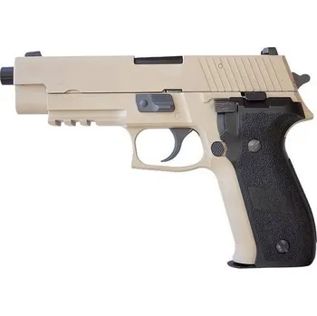 Airsoftová zbraň Airsoftová pistole SIG P226 MK25 - TAN, celokov, GBB, WE