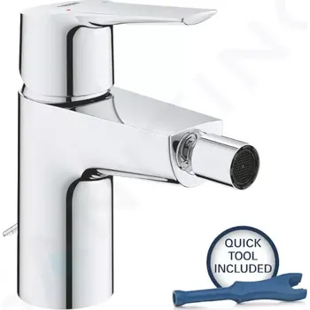 Grohe QuickFix Start Bidetová baterie s řetízkem, chrom, 32281002