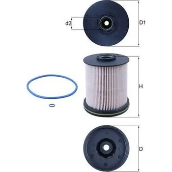 Palivový filtr palivovy filtr MAHLE KX 491/1D