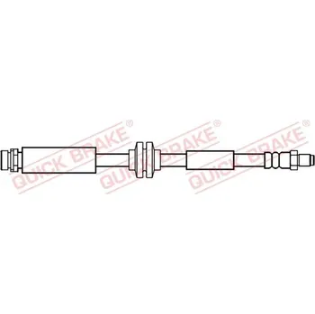 Brzdová hadice Flexibilní brzdová hadice Quick Brake 32.833