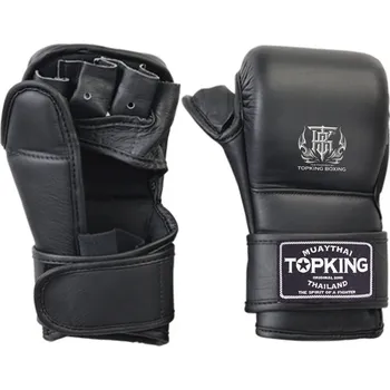 Boxerské rukavice Sparring MMA rukavice Top King TKGGC - černé - TKGGC_BLK Velikosti: M