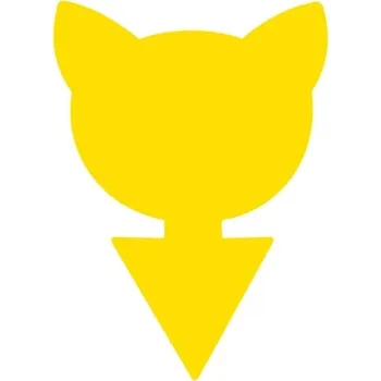 Žluté lepivé desky na hmyz do zahrady, 10 ks | lapače hmyzu - Kočka,10ks