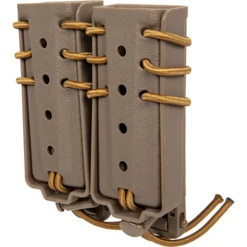Set MOLLE sumek Urban Assault Long Quick Pull pro 2x pistolový zásobník - pískový TAN, Wosport
