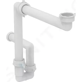 Sifon Ideal Standard Příslušenství Sifon umyvadlový, prostorově úsporný, bílá, EE23033967