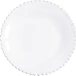 Bílý kameninový talíř na polévku Costa Nova Pearl, ⌀ 24 cm ID_805010