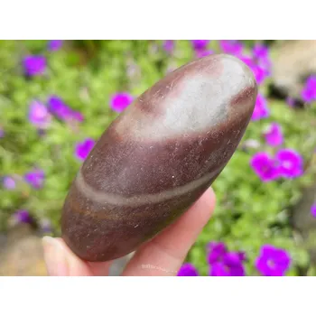 Přírodní kámen Shiva lingam 161g z Indie