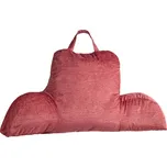 Bellatex Polštář opěrka na čtení 50x100 cm růžová