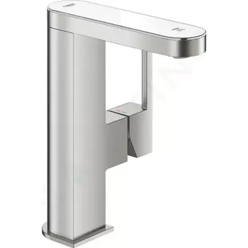 Vodovodní baterie Grohe Plus Digitální umyvadlová baterie M, s výpustí Push-Open, supersteel, 23958DC3
