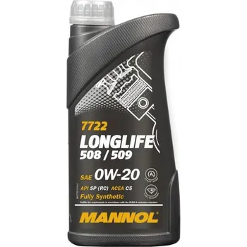 Motorový olej Mannol 7722 Longlife 508/509 0W-20 1L