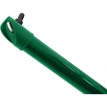 Plotová vzpěra PILECKÝ Ideal kulatá vzpěra poplastovaná PVC/Zn zelená