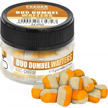 Boilies Duo Dumbels Wafters - 15 g/10x14 mm/NBC-Sýr