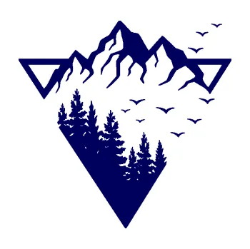 Samolepící dekorace SAMOLEPKA Krajina hory 042 pravá magický trojúhelník (23 - tmavě modrá) NA AUTO, NÁLEPKA, FÓLIE, POLEP, TUNING, VLASTNÍ TEXT, TISK, AUTOSAMOLEPKY.cz, POLEPY, OBRÁZEK, LOGO, SAMOLEPKY