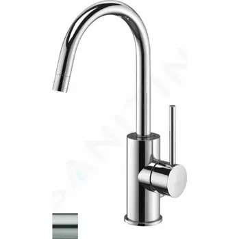 Vodovodní baterie Paffoni Light Umyvadlová baterie, nerez, LIG078ST