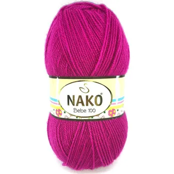 Příze Nako Bebe 100 Barva: fialová - 10888