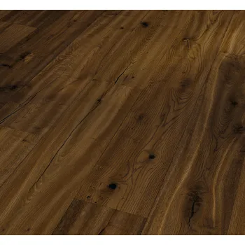 dřevěná podlaha Parador Trendtime 8 - DUB SMOKED HANDSCRAPED KARTÁČOVANÝ CLASSIC 4V - třívrstvá dřevěná podlaha plovoucí