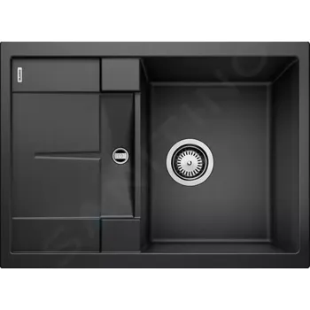 Granitový dřez Blanco Metra 45 Silgranitový dřez, 68x50 cm, Compact, antracit, 519561