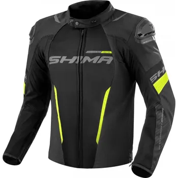 Moto bunda Bunda na motorku Shima Solid 2.0 Vent černo-fluo žlutá