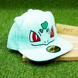 Pokémon snapback Bulbasaur - kšiltovka plush cap (Difuzed)