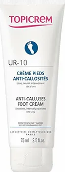 Kosmetika na nohy Topicrem UR-10 Anti-Calluses Foot Cream krém na nohy pro výživu a hydrataci 75 ml