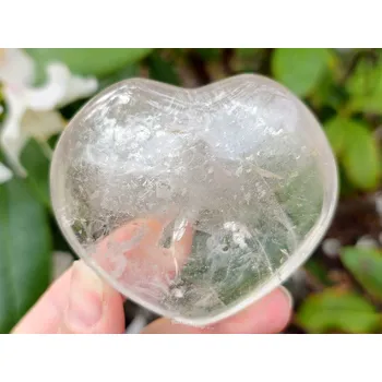 Přírodní kámen Křišťálové srdce Madagaskar 187g