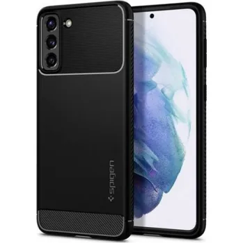 Pouzdro na mobilní telefon Spigen Spigen Rugged Armor Samsung G991 S21 černá/černá matná ACS02421