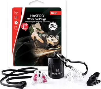 Špunt do uší Haspro Work Earplugs špunty do uší proti hluku 2 ks