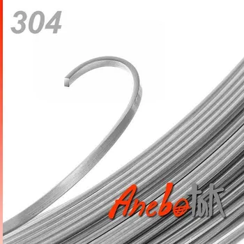 Hobby drát Nerezový drát obdélníkový měkký, 1,4x0,7 mm, svitek 1 kg