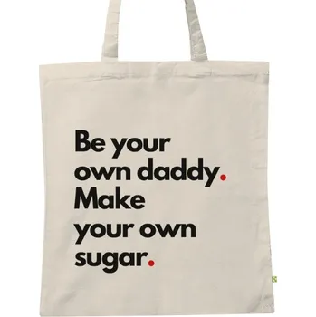Nákupní taška BIO plátěná taška s potiskem Plátěnka Sugar Daddy