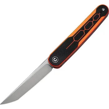 Civivi KwaiQ Satin NitroV Orange G10
