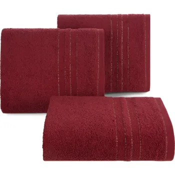 Ručník BAVLNĚNÝ RUČNÍK GALA 30X50 CM BORDOVÁ
