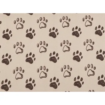 Kočárkovina 600D tlapky s PVC úpravou, barva 2 béžová světlá