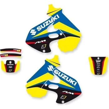 Samolepicí dekorace na vozidlo BLACKBIRD sada ochranných nálepek SUZUKI RM 125/250 96-00 DREAM 4