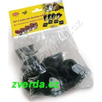 přepravka pro zvíře Set koleček (4 ks) k přepravkám Gulliver 4-5-6-7