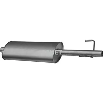 Výfukový systém Stredni tlumic vyfuku ASMET 02.050
