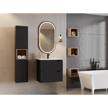 Koupelnový nábytek Koupelnová sestava NOVA ČERNÁ 90