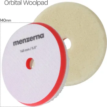 Autovosk Menzerna Premium Orbital Wool Pad 125/140mm - Vlněný leštící kotouč