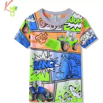 Chlapecké tričko kr.r. Kugo HC9338 šedé