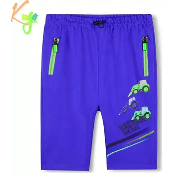 Chlapecké oblečení Chlapecké 3/4 tepláky Kugo TM8235 tyrkysové