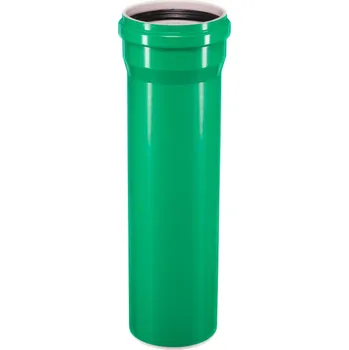 Kanalizační potrubí Trubka hrdlová kanalizační Osma KG 2000 Polypropylen PPKGEM SN16, DN 315 x 12,1 x 1000 mm, zelená