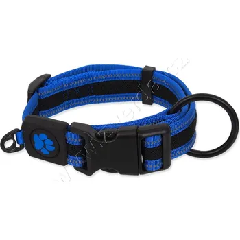 Obojek pro psa Obojek ACTIVE DOG Fluffy modrý M