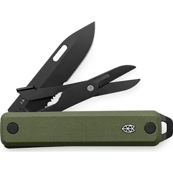 kapesní nůž James The Ellis OD Green + Black Serrated / G10
