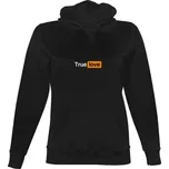 Dámská mikina s kapucí s potiskem True Love dámské