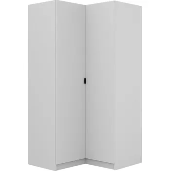 Šatní skříň FOX b | rohová skříň | bílá | do systému FOX