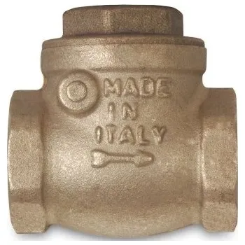 rozdělovač topení Ivar FIV.08406 CLAPET zpětná klapka 2" vodorovná, mosaz
