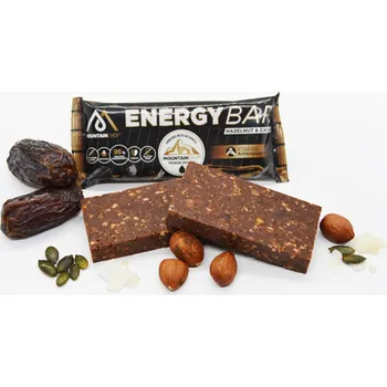 MOUNTAINDROP energetická tyčinka s mumiem a ashwagandhou KSM-66®, příchuť kakao a lískový ořech, 45 g