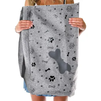 Pro psa JK ANIMALS, Potah matrace Bono Grey Lux XXL, šedá, 136 cm