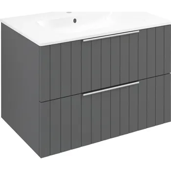 Nábytek CIRASA umyvadlová skříňka 69,8x52x46cm, carina strip