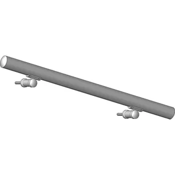 Zábradlí Hliníkové madlo ukotvené na stěnu luxusní (orientační cena)