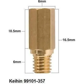 Karburátor PROX hlavní tryska KEIHIN TYP 99101-357 průměr #150 (1 ks)